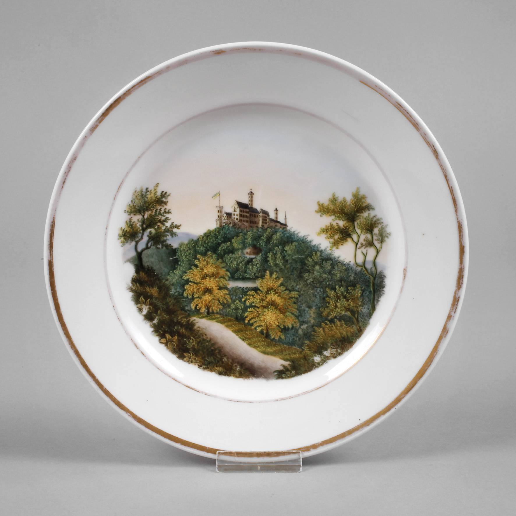 Thüringen Ansichtenteller Wartburg