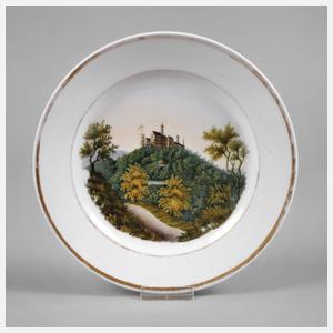 Thüringen Ansichtenteller Wartburg