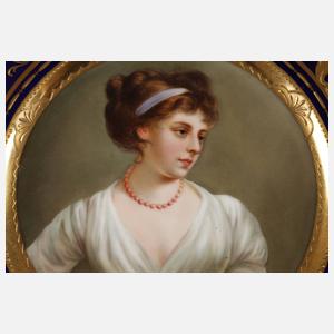 Thüringen Portraitteller ”Countess of Oxford”