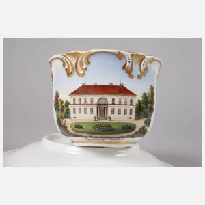 Ansichtentasse ”Jagatschütz in Schlesien”