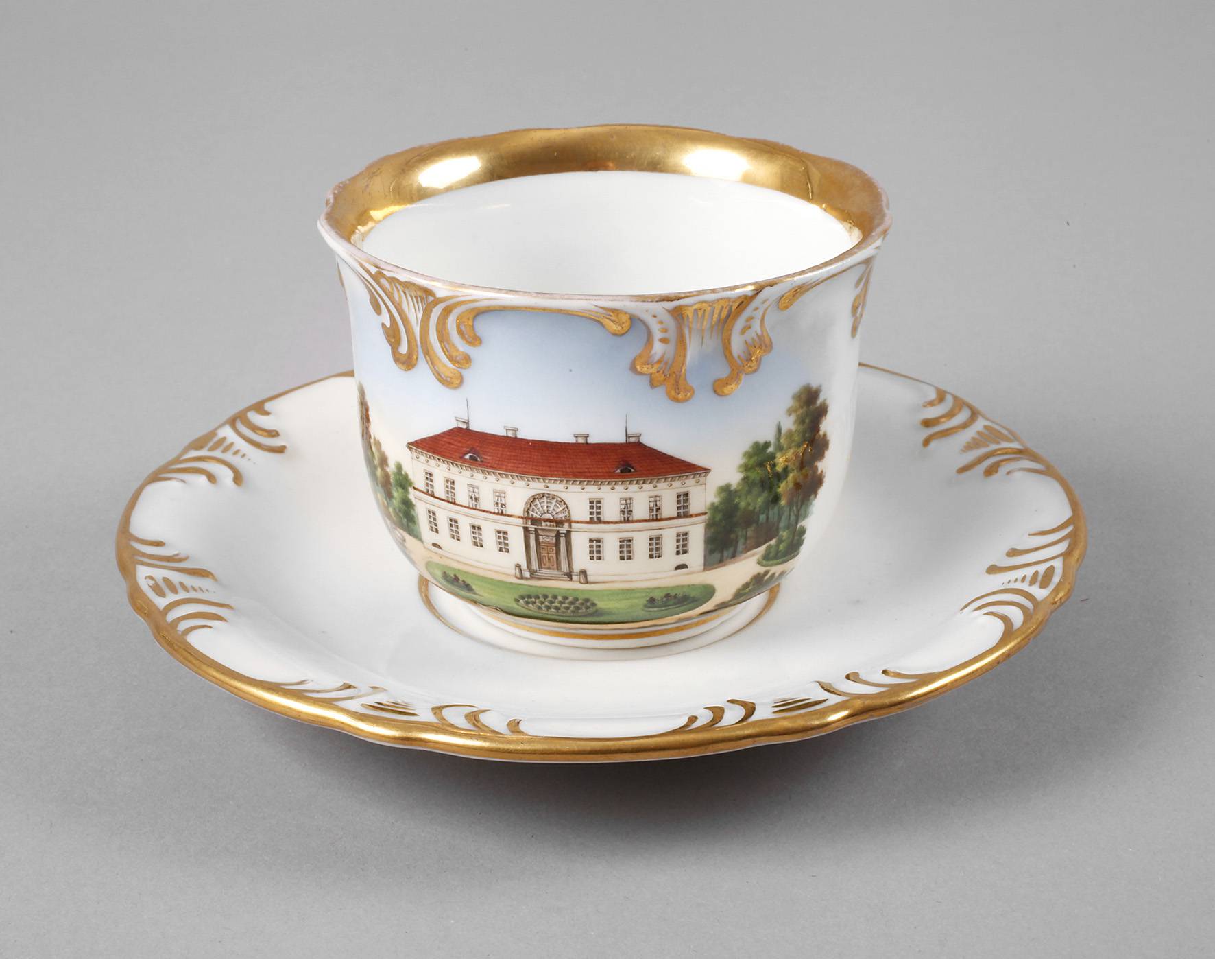 Ansichtentasse ”Jagatschütz in Schlesien”