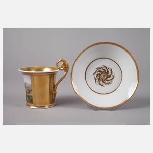 Ansichtentasse Baden