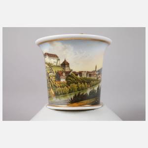 Ansichtentasse Biedermeier