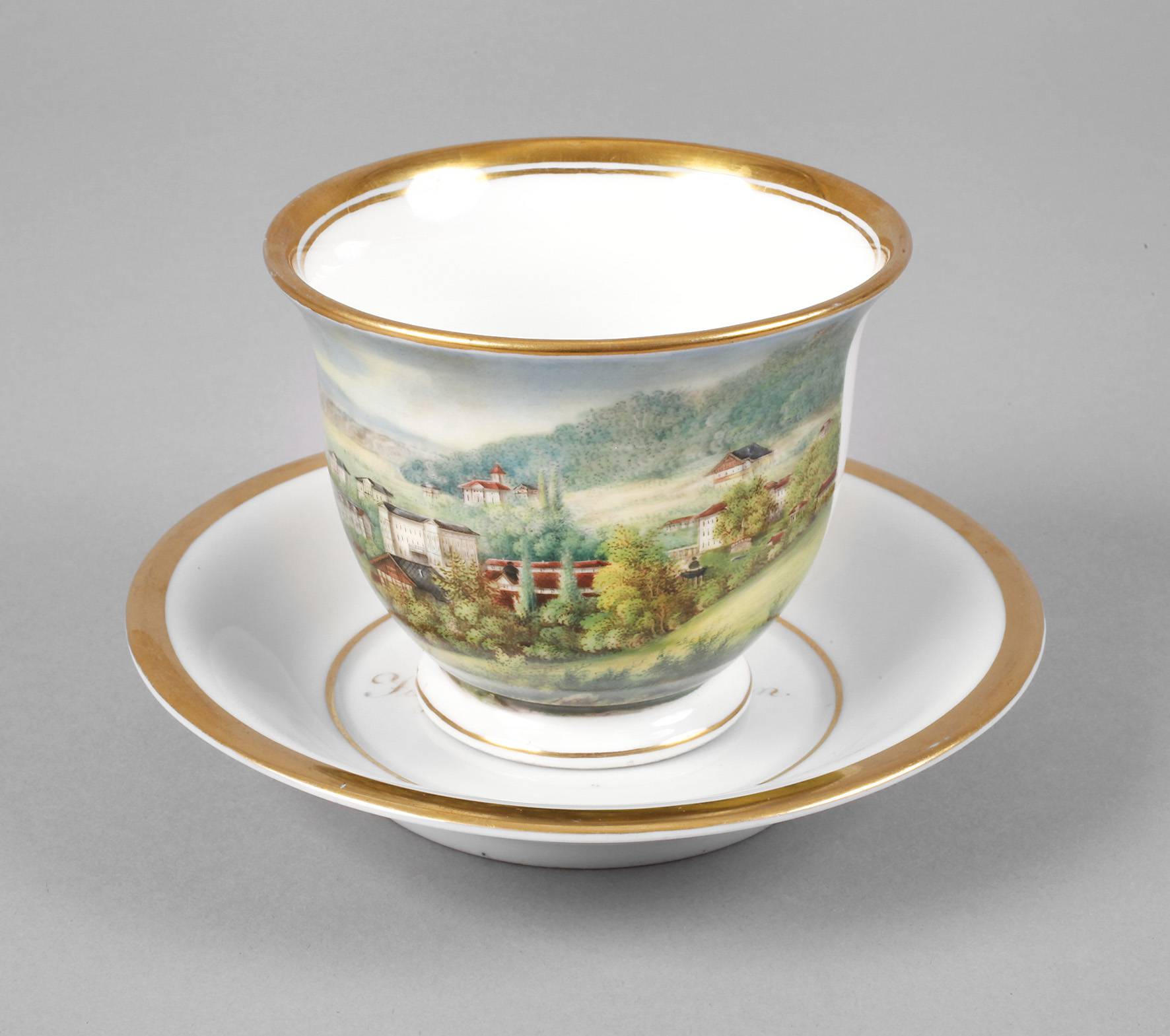 C.T. Altwasser große Ansichtentasse Liebenstein