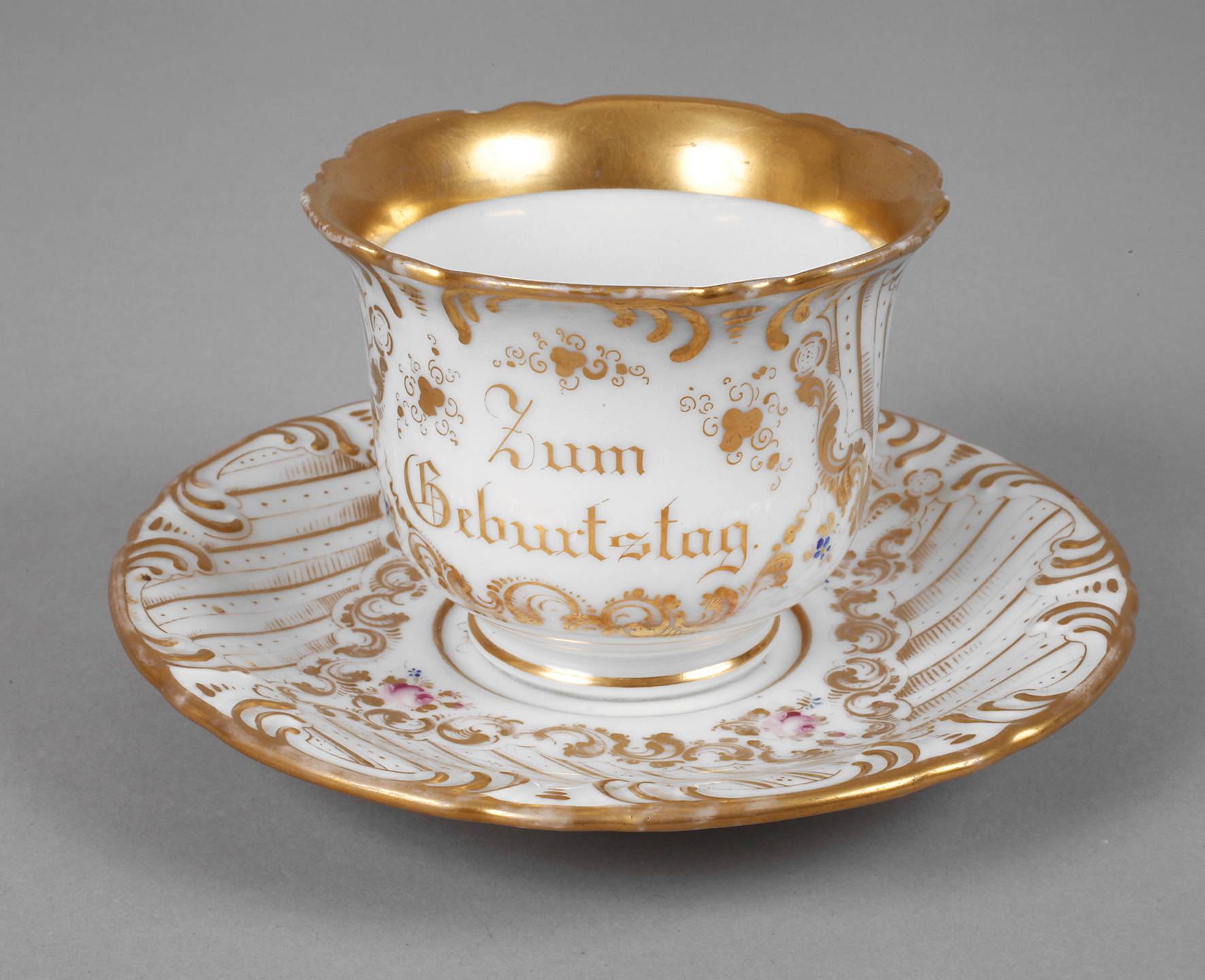 Gotha Geburtstagstasse für Louise Lotz