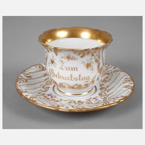 Gotha Geburtstagstasse für Louise Lotz