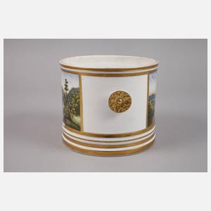 KPM Berlin Tabaktopf mit Ansichten