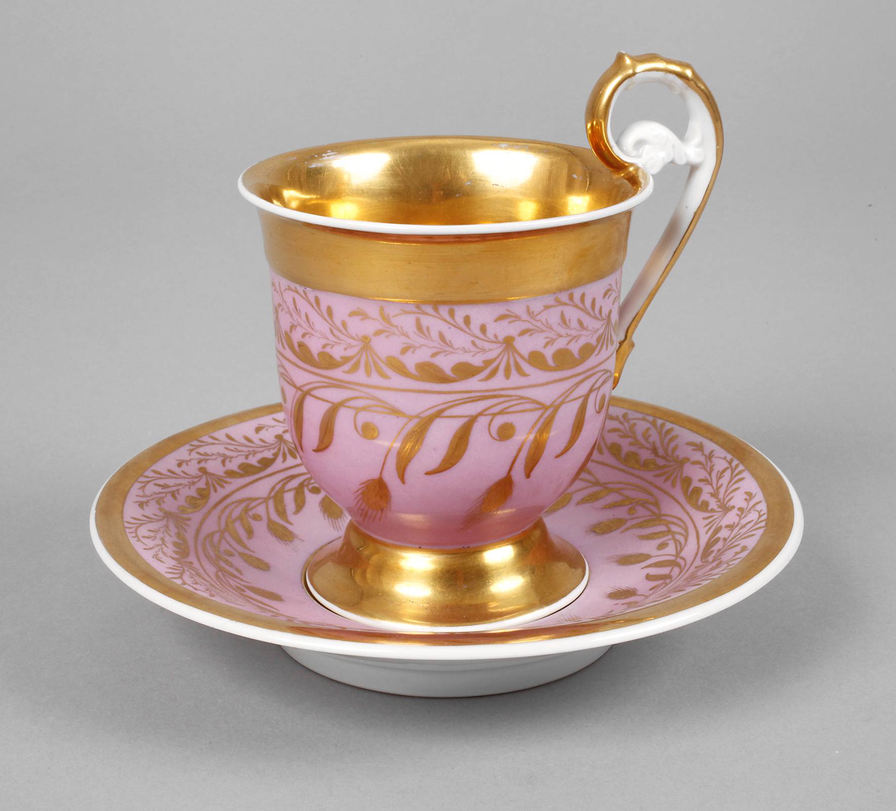 KPM Sammeltasse Biedermeier