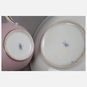 Meissen Sammeltasse Schwanenhenkel