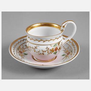 Meissen Sammeltasse Schwanenhenkel