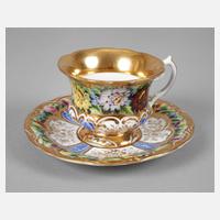 Sammeltasse Blumenmalerei111