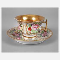 Tasse reiche Blütenmalerei111