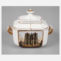 Zuckerdose Ansicht des Regensburger Doms111