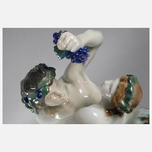 Karl Ens Volkstedt ”Bacchanal - Satyr und Nymphe”