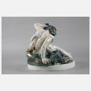 Karl Ens Volkstedt ”Bacchanal - Satyr und Nymphe”