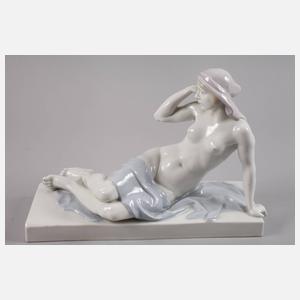 Ens Volkstedt weiblicher Akt