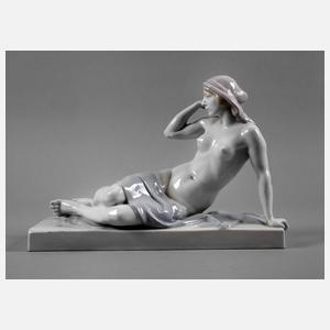 Ens Volkstedt weiblicher Akt