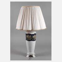 Fraureuth Stehlampe Eichblattdekor111