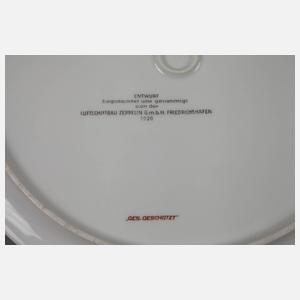 Heinrich & Co. Wandteller Zeppelin