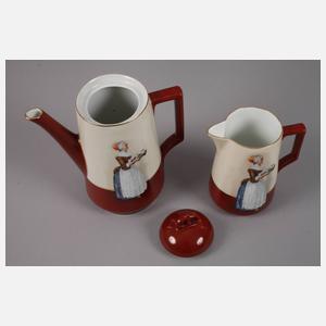 Moschendorf Kakaoservice Schokoladenmädchen