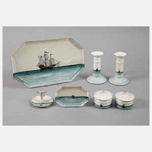 Hof Moschendorf Vertikogarnitur