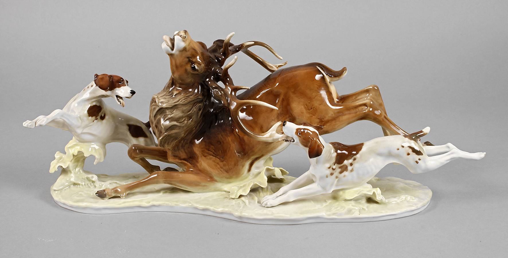 Hutschenreuther große Jagdgruppe