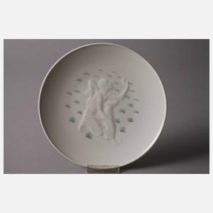 KPM Berlin drei Weihnachtsteller