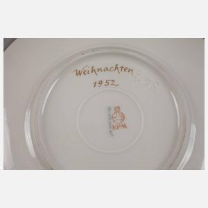 KPM Berlin drei Weihnachtsteller