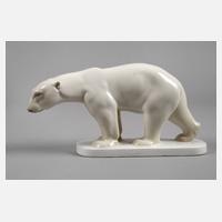 KPM Berlin schreitender Eisbär111