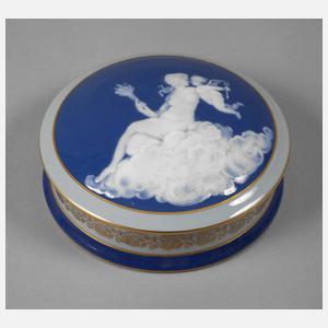 Limoges Deckeldose Pâte sur Pâte