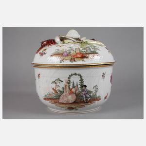 Ludwigsburg große barocke Deckelterrine