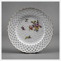 Meissen Durchbruchteller 18. Jh.111