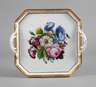 Meissen Tablett Blütenbukett