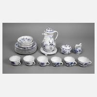 Meissen Kaffeeservice Zwiebelmuster111