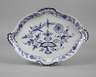 Meissen Vorlegeplatte Zwiebelmuster