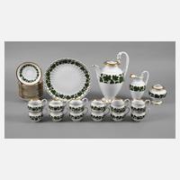 Meissen Kaffeeservice Weinlaubdekor111