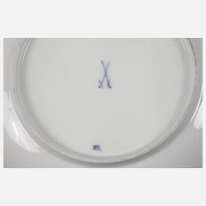 Meissen Prunkteller Traubendekor