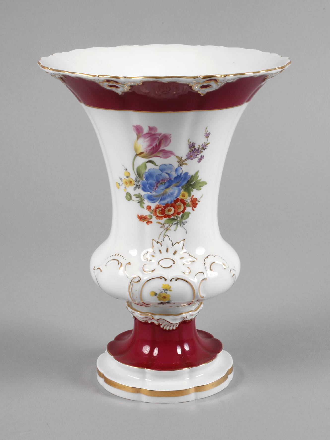 Meissen Trichtervase