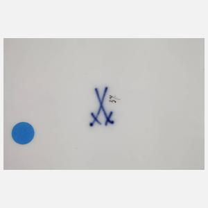 Meissen Prunkteller Goldrand