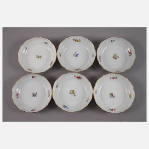 Meissen sechs Gedecke