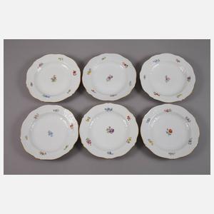 Meissen sechs Gedecke