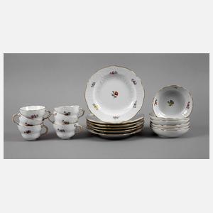 Meissen sechs Gedecke