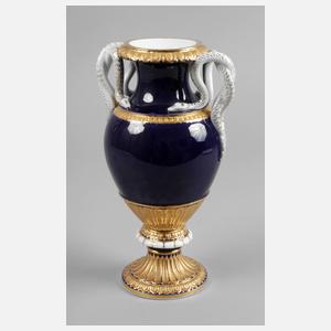 Meissen Schlangenhenkelvase