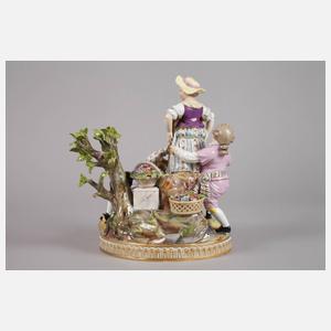 Meissen Figurengruppe ” Das Stelzenspiel”