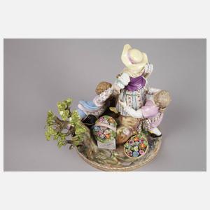 Meissen Figurengruppe ” Das Stelzenspiel”