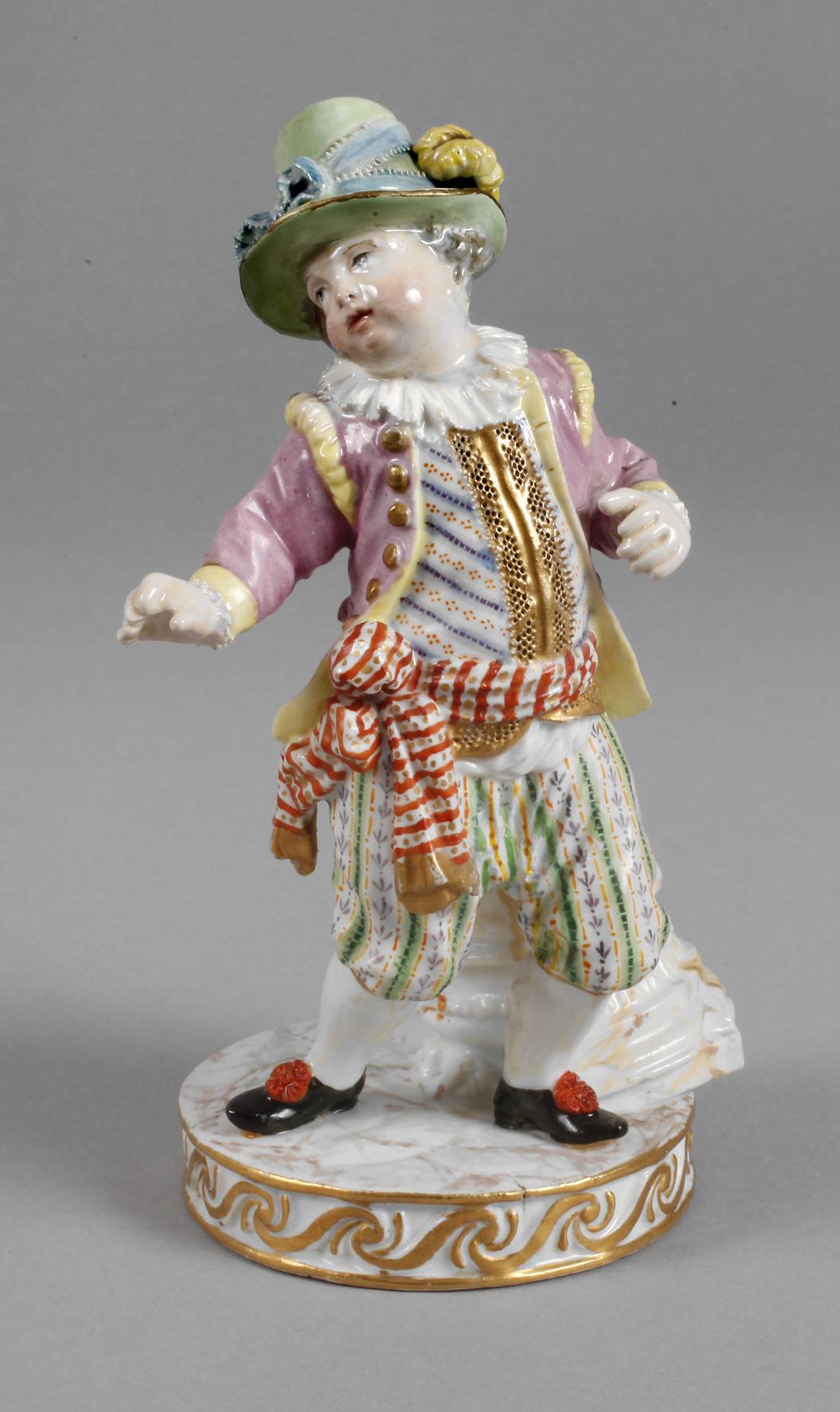Meissen Genrefigur Knabe