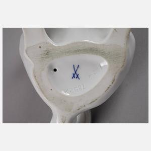 Meissen Mops mit Schellen