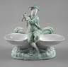 Meissen Saliere mit Flötespieler