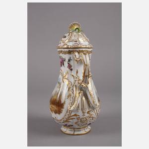 Meissen Imitation Deckelvase