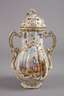 Meissen Imitation Deckelvase